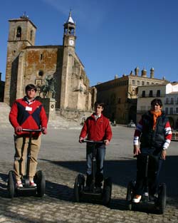 Segway en la plaza Mayor