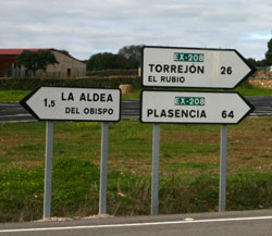 Cruce Aldea del Obispo