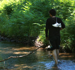 Caminando por el rio