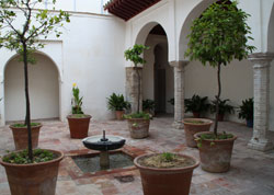 Patio del hotel